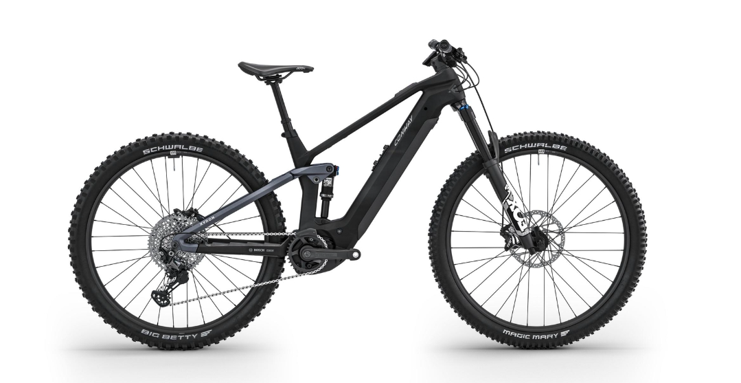 CONWAY "Xyron ST 8.0" L - (#1), Full Suspension, 29", carbon raw / graphit - grey matt, 12-Gang SHIMANO "Deore", 44cm
