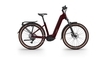 CONWAY Elektro-SUV "Cairon C 1.0 800" (#1), Wave, - 27", burgundy matt, 9-Gang SHIMANO "Cues", 45 cm - / M    Das Fahrrad besteht aus einem