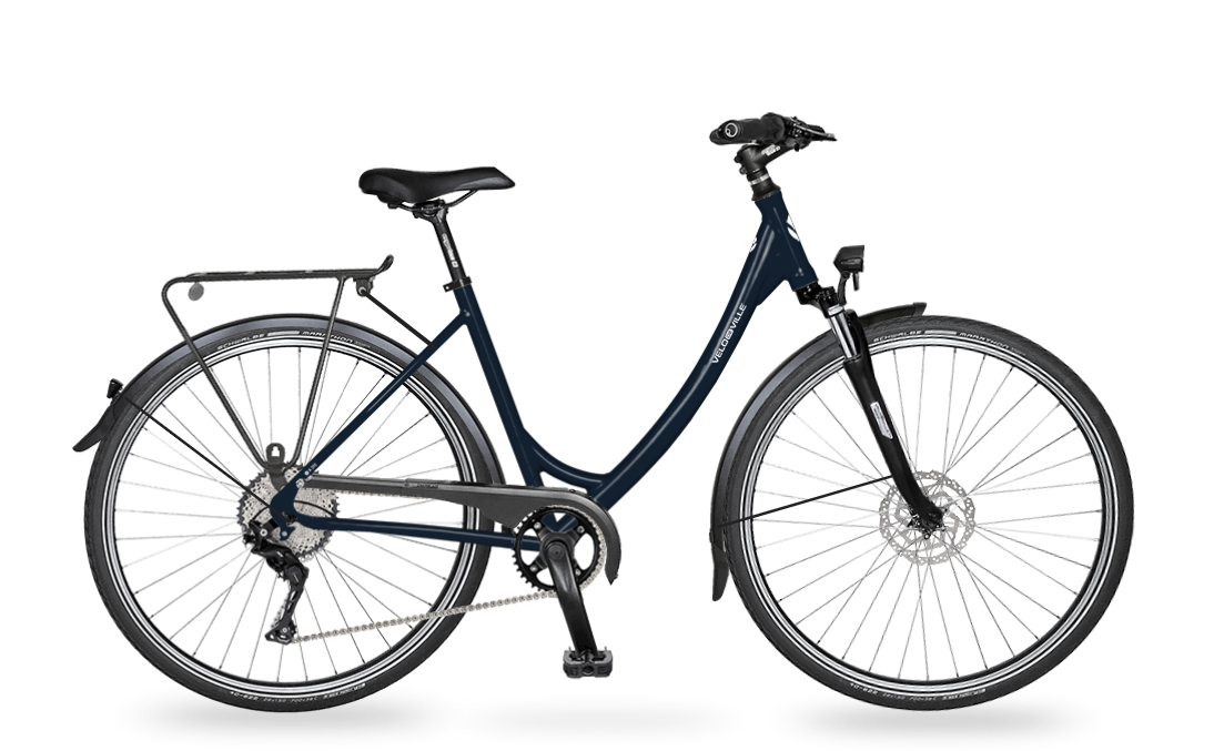 Velo de Ville L200 Deore 11s night blue50cm)