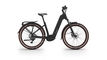 CONWAY Elektro-SUV "Cairon C 1.0 800" (#1), Wave, - 27", black / gold, 9-Gang SHIMANO "Cues", 49 cm / - L    Das Fahrrad besteht aus einem