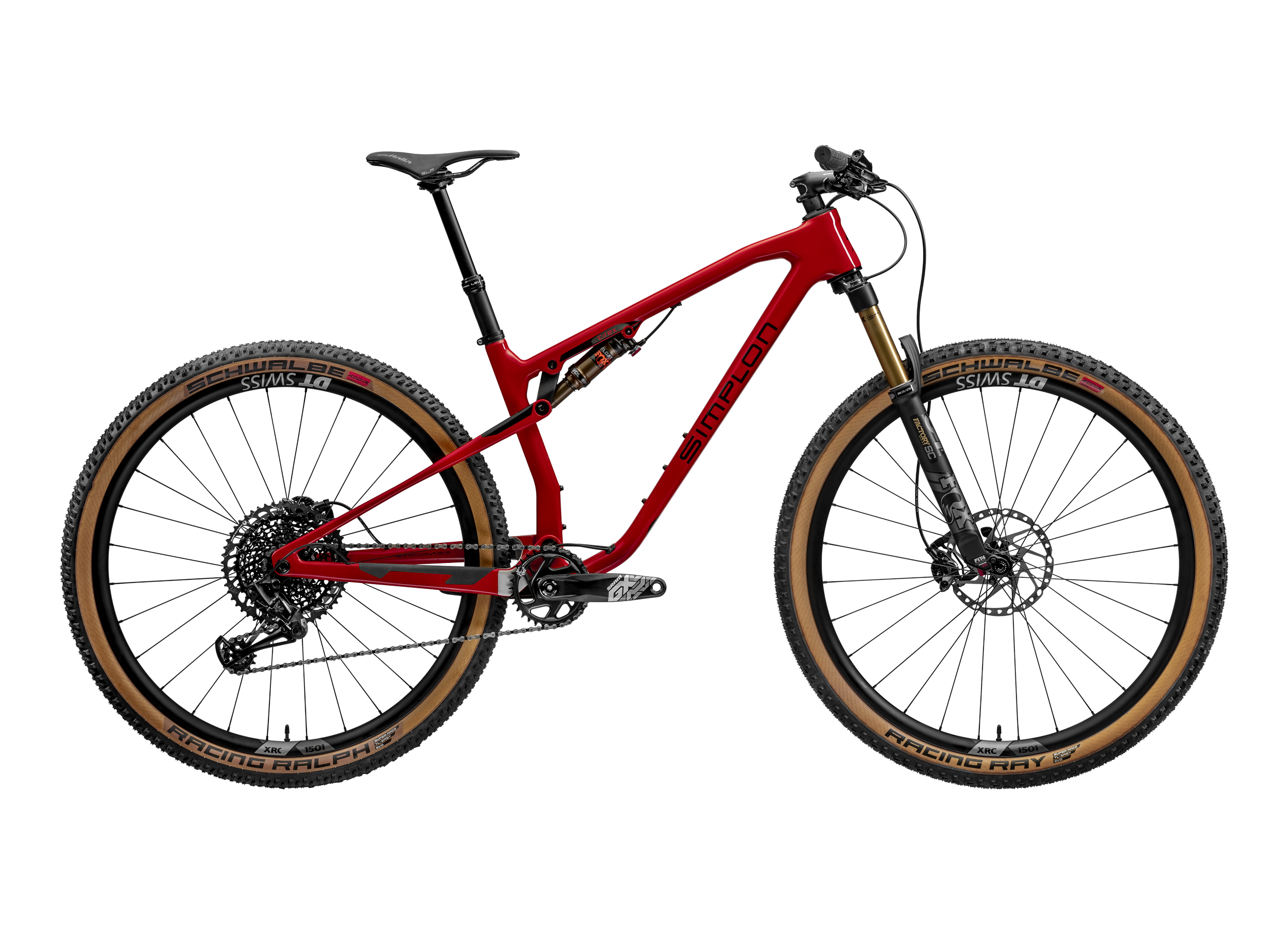 Simplon - Cirex 100 Deore 12 M - Rot glanz/schwarz