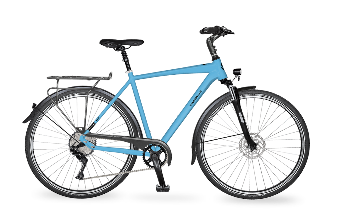 Velo de Ville A400 Allround 12s 56cm Diamant ocean Velo de Ville A400 Allround 12s 56cm Diamant ocean