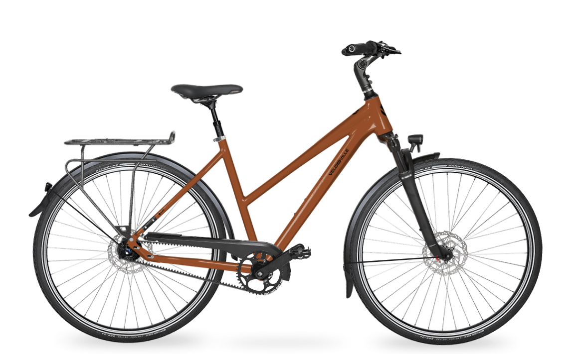 Velo de Ville A400 8s Alfine Trapez 50cm - sahara brown Velo de Ville A400 8s Alfine Trapez 50cm - sahara brown