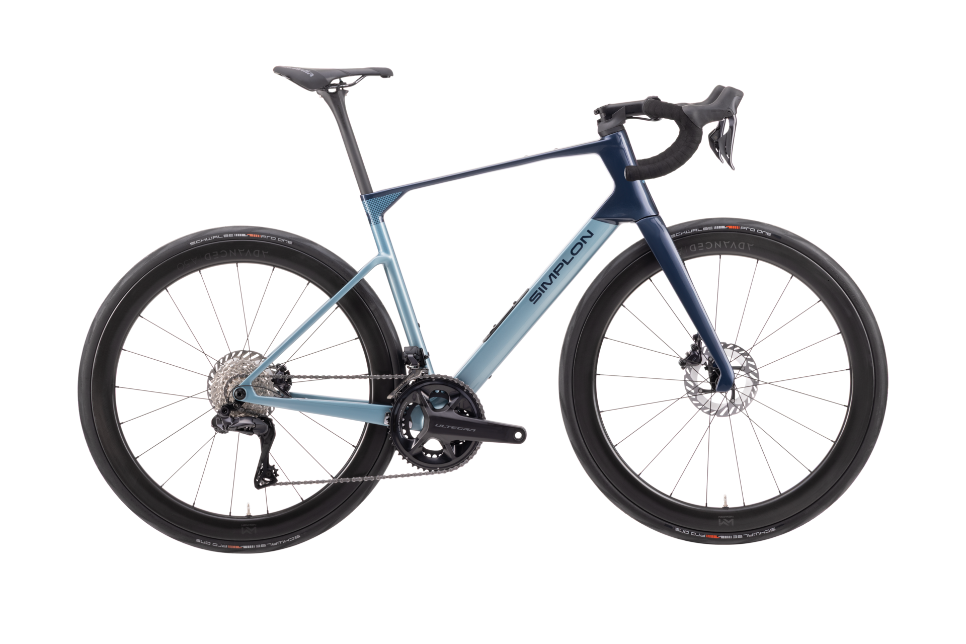 Simplon KIARO Expert AXSRival 55/M - Steel Blue Metallic / Seafoam Metallic