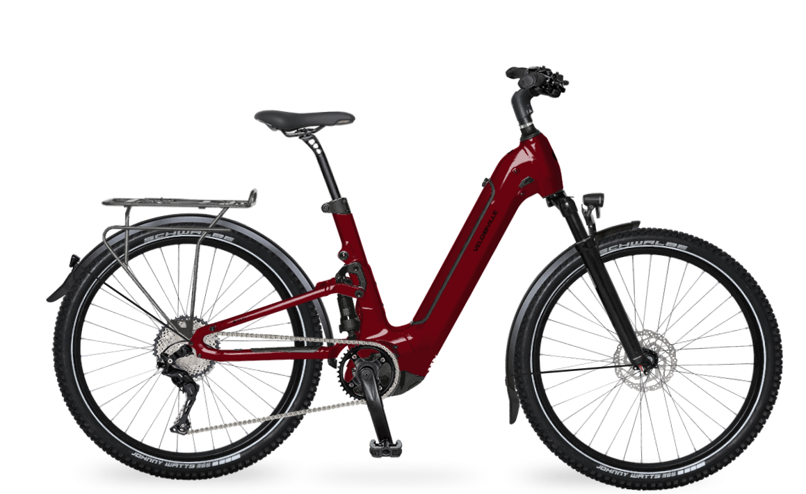 Velo de Ville FEB 990 Smart Bosch 48cm uni - Wine Red glanz