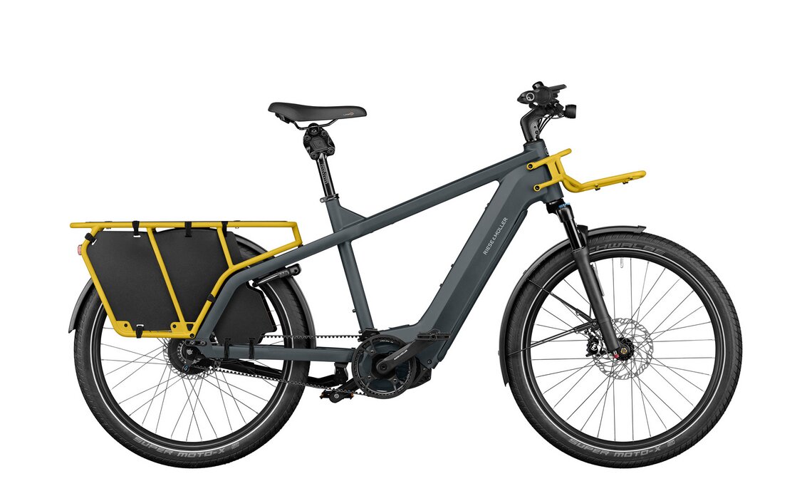 Multicharger2 GT vario T 51 - petrol/blk matt / Kiox 300 / 750Wh + 250Wh - Cargo Taschen / Cargo Frontgepäckt.