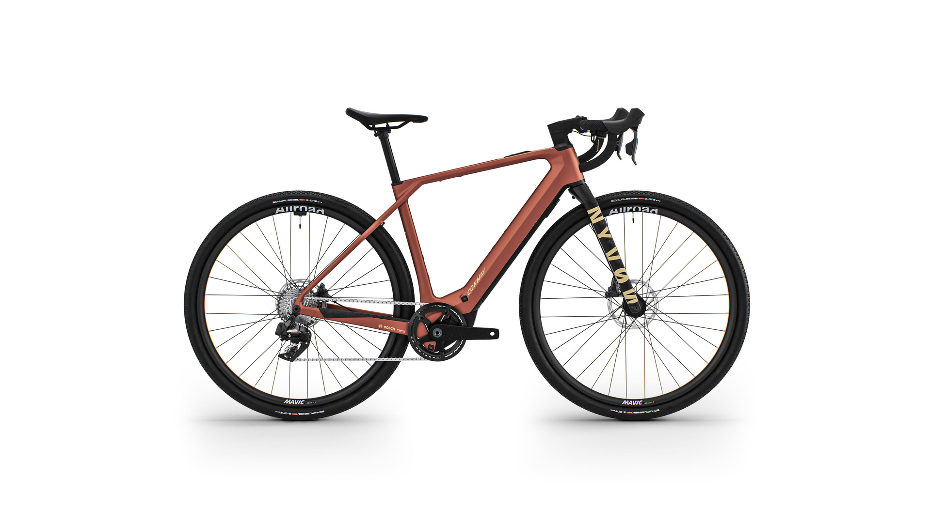 CONWAY "Nyvon 12.0" M - Diamant, 28", rustred matt / terra matt, 12-Gang - SRAM "Force AXS", 48cm CONWAY "Nyvon 12.0" M - Diamant, 28", rustred matt / terra matt, 12-Gang - SRAM "Force AXS", 48cm