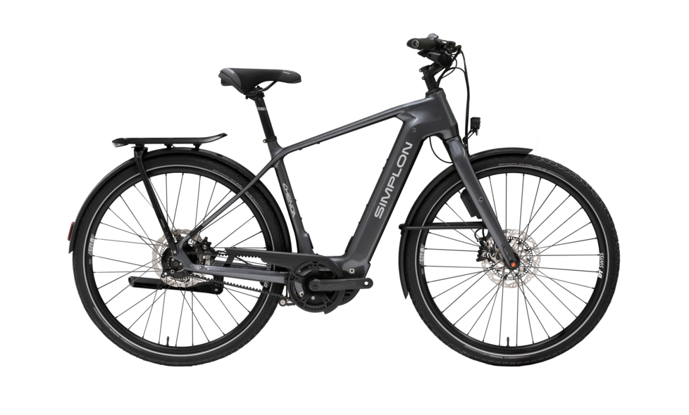 Simplon CHENOA:E,HIGH,SELECTION,HD L56 - Graphite Grey/Silver Grey(Metallic)