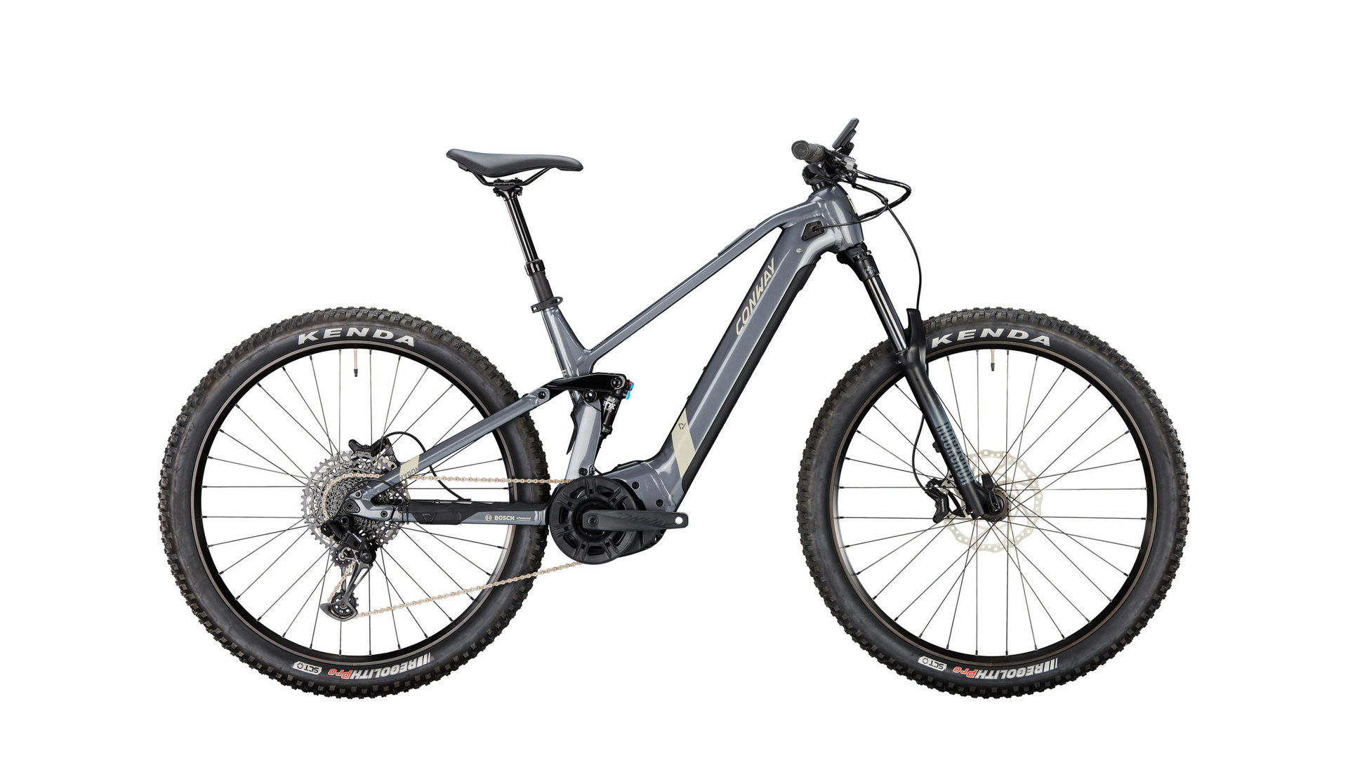 CONWAY Elektro-MTB Full-Suspension "Xyron S 2.9" - Mod. 24, Full Suspension, 29", shadowgrey - metallic / desert matt, 12-Gang SRAM "SX", 52cm CONWAY Elektro-MTB Full-Suspension "Xyron S 2.9" - Mod. 24, Full Suspension, 29", shadowgrey - metallic / desert matt, 12-Gang SRAM "SX", 52cm